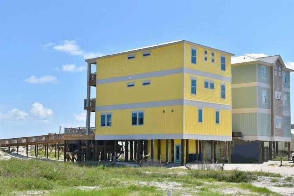 Beachfront~8Bedrooms~Lemonshello Gulf Shores Bagian luar foto