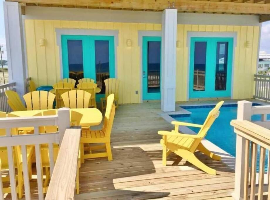 Beachfront~8Bedrooms~Lemonshello Gulf Shores Bagian luar foto