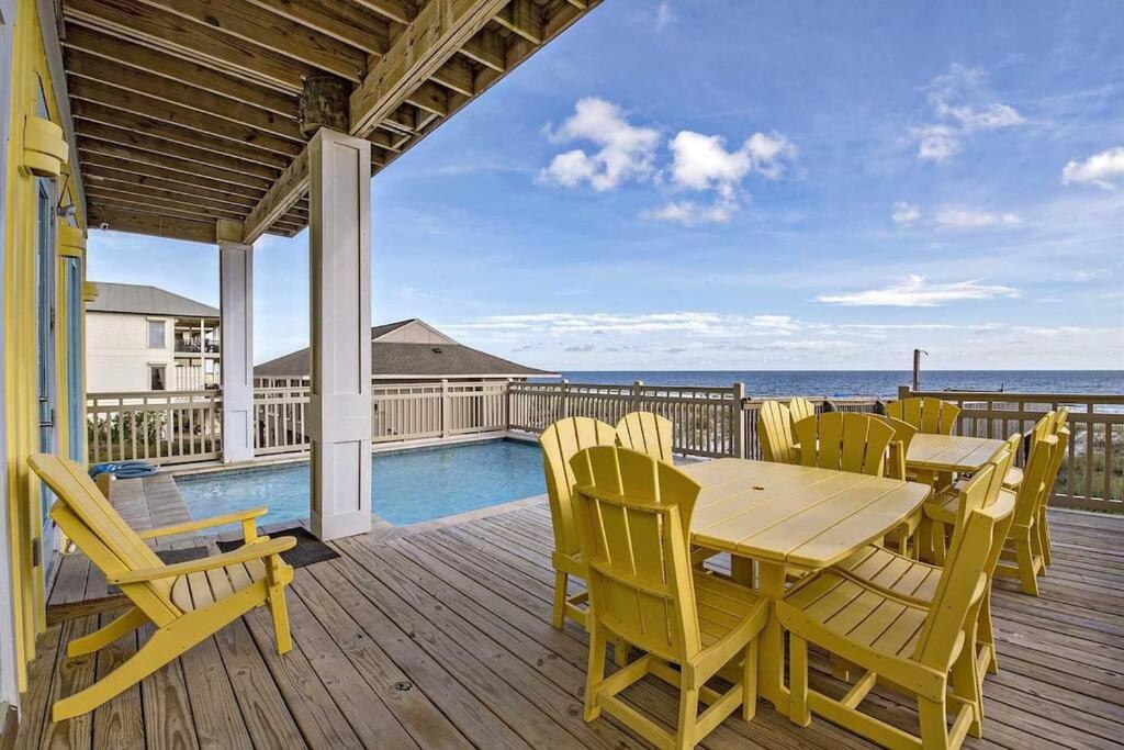 Beachfront~8Bedrooms~Lemonshello Gulf Shores Bagian luar foto